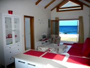 Living room with sea view