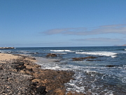 Sea in front of the house